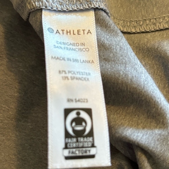 Athleta Racerback Tank Heather Gray Small - Picture 3 of 6